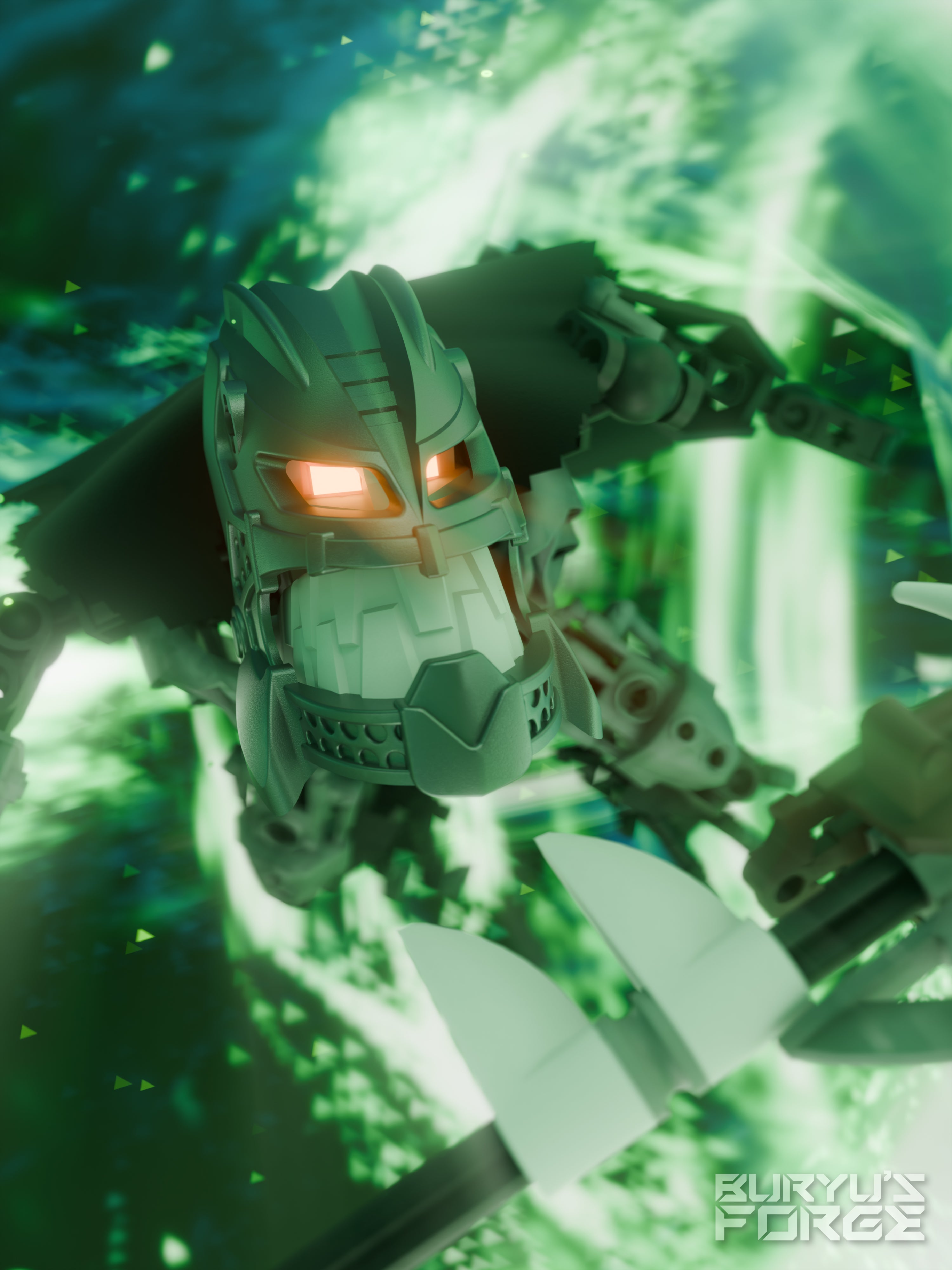 Olmak-infused Vezon Head | Mask of Dimensional Gates Edition (Umbo ver.)