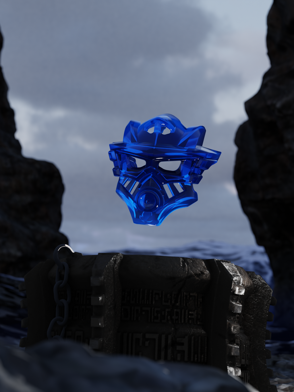 Mask of Water | Bionicle G2 Mask
