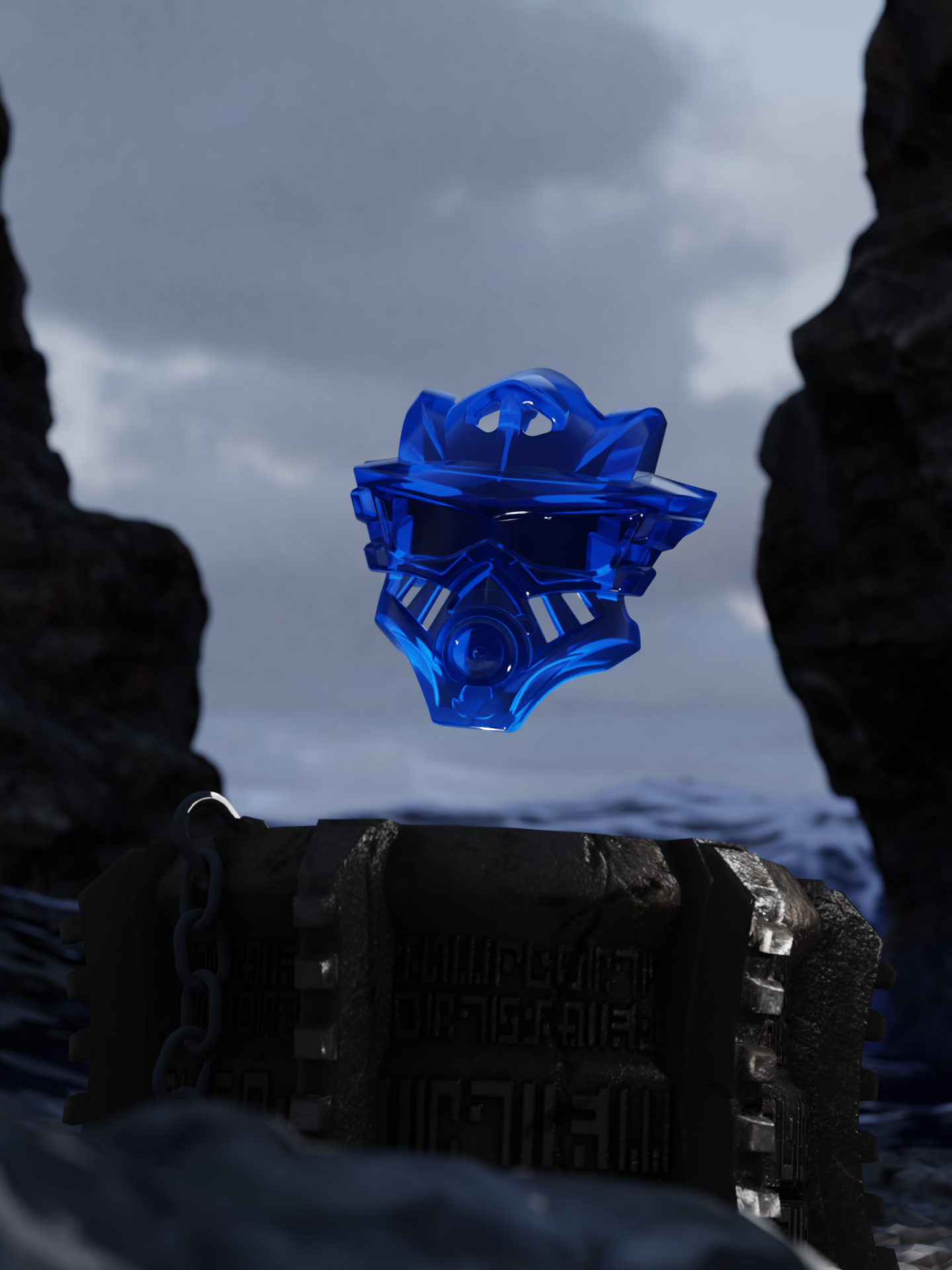 Mask of Water | Bionicle G2 Mask