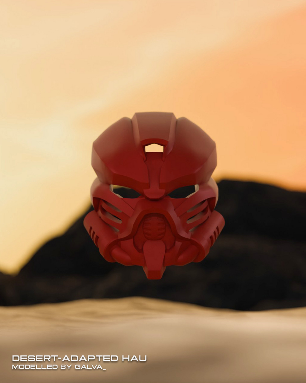 Desert-Adapted Nuva Masks | Akaku, Kaukau, Hau | Wave 1