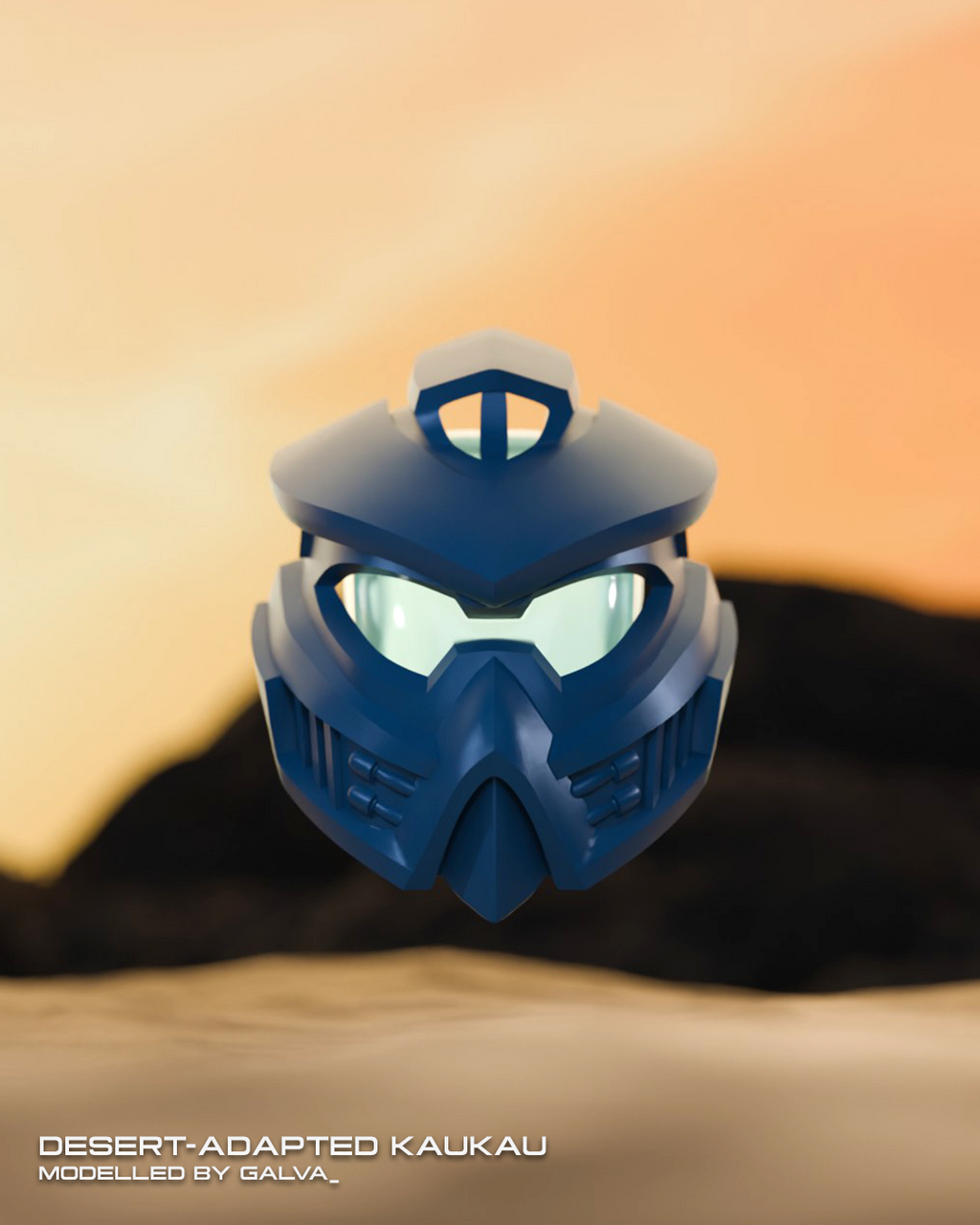 Desert-Adapted Nuva Masks | Akaku, Kaukau, Hau | Wave 1
