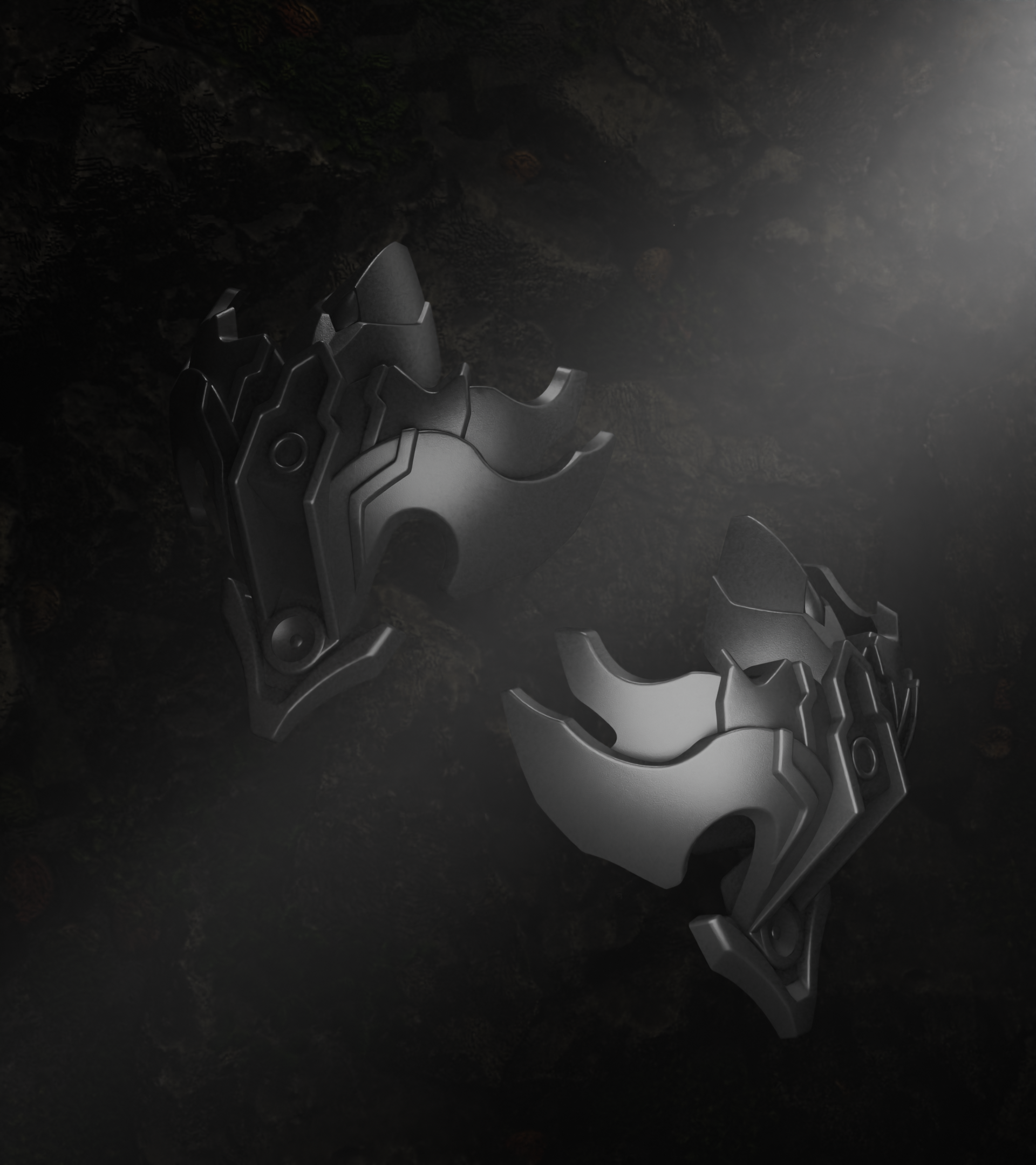 Skeleton Pauldron | Armor Accessory (Made-to-Order)