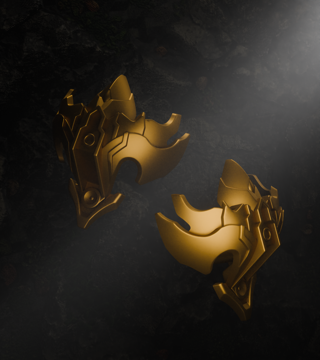 Skeleton Pauldron | Armor Accessory (Made-to-Order)