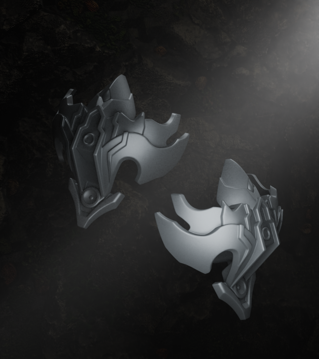 Skeleton Pauldron | Armor Accessory (Made-to-Order)
